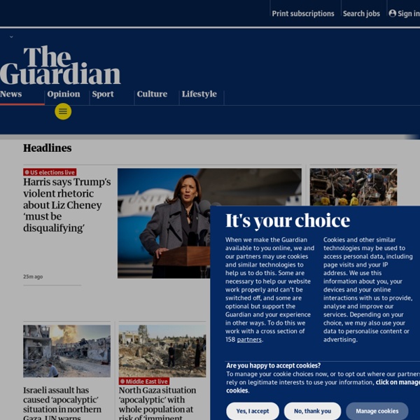 News, sport and opinion from the Guardian's global edition