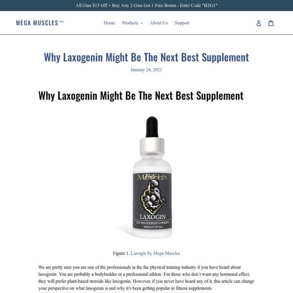Why Laxogenin Might Be The Next Best Supplement – Mega Muscles™