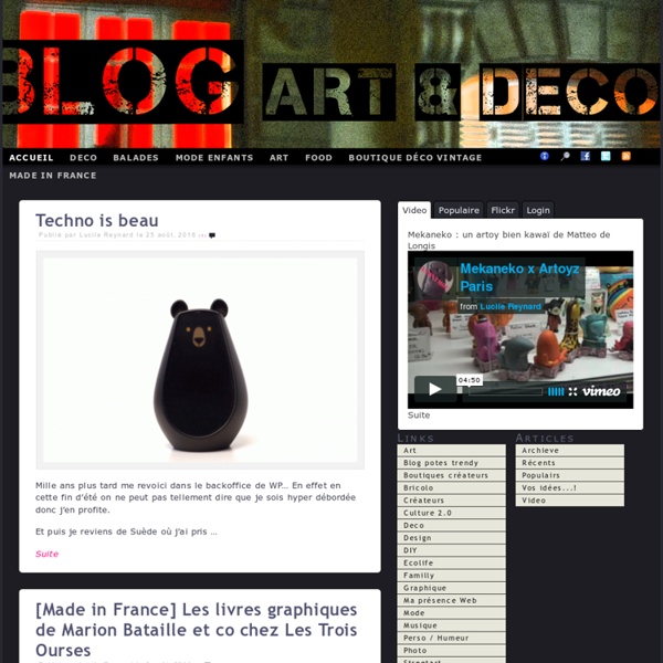 Le blog Art & Déco
