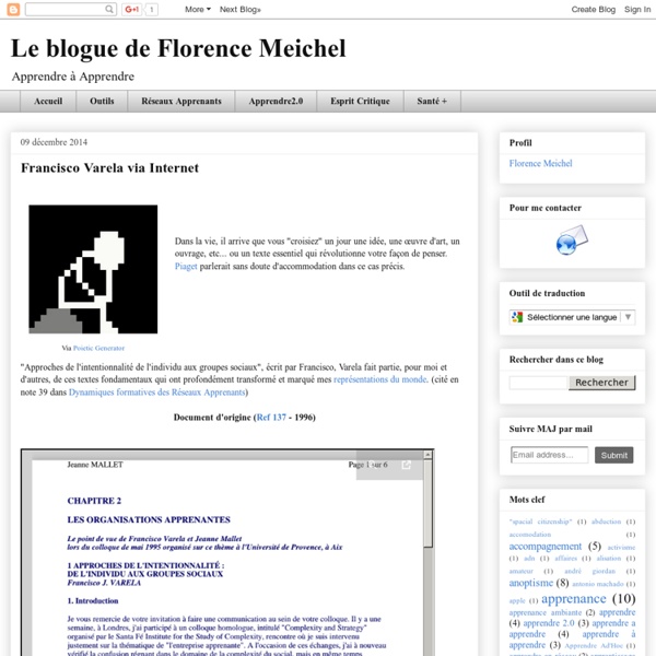 Florence Meichel BLOG