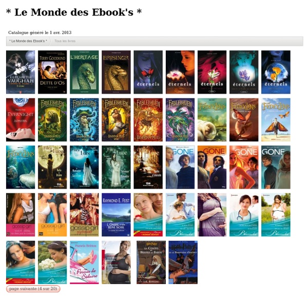 * Le Monde des Ebook's *divergente