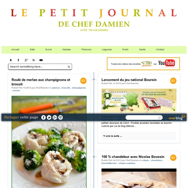 Le Petit Journal de Chef Damien