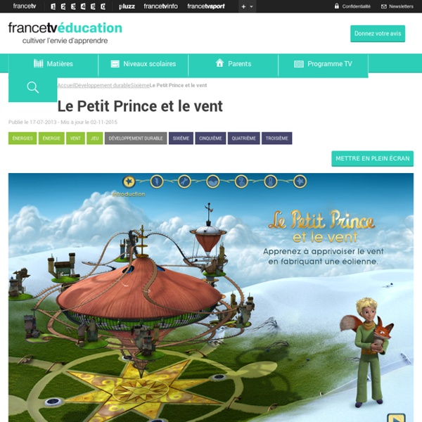 Le Petit Prince et le vent