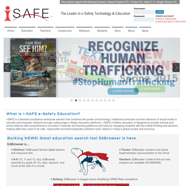 I-SAFE - The Leaders in Technology & e-Safety Education