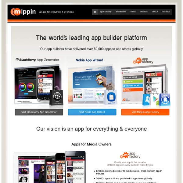 The Worlds Leading App Builder Platform