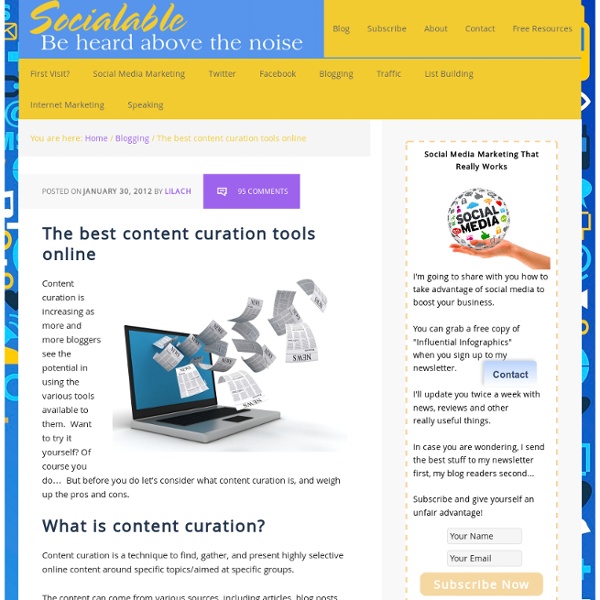 The best content curation tools online