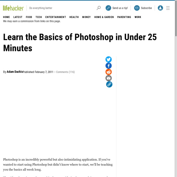 Learn the Basics of Photoshop in Under 25 Minutes