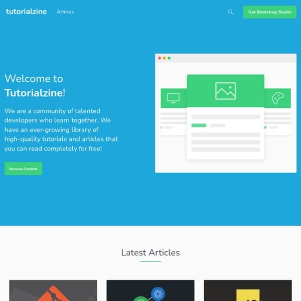 Web Development Tutorials & Resources