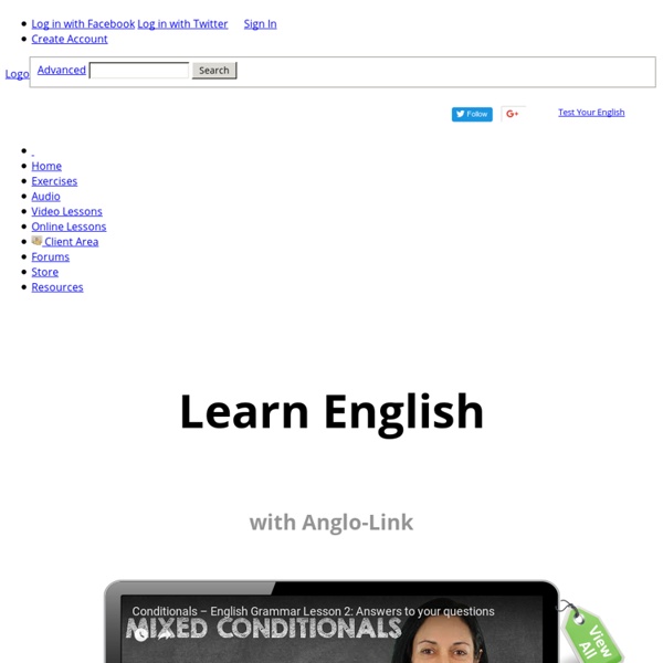 Learn English Online Free With Anglo-Link