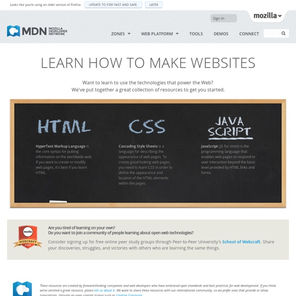 Learn How to Make Websites