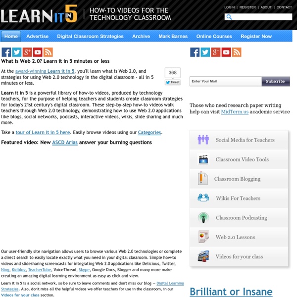 Learn It In 5 - Home