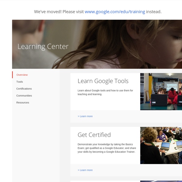 Google Apps Education Training Center