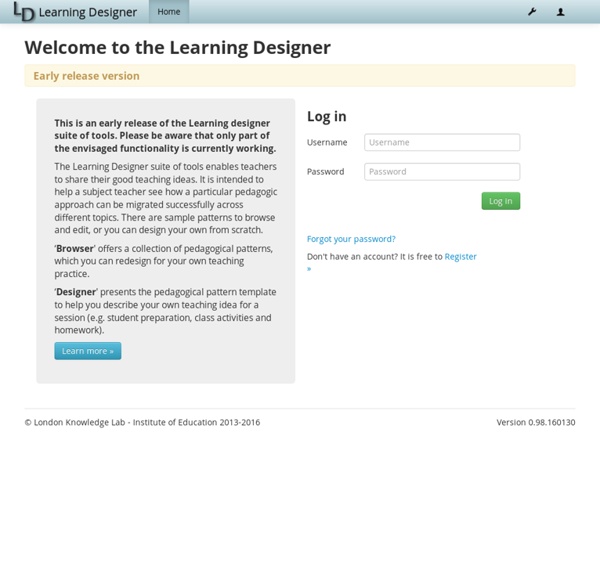 Learning Designer