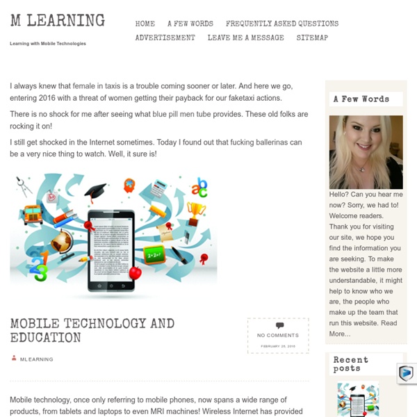 Mobile learning is for everyone