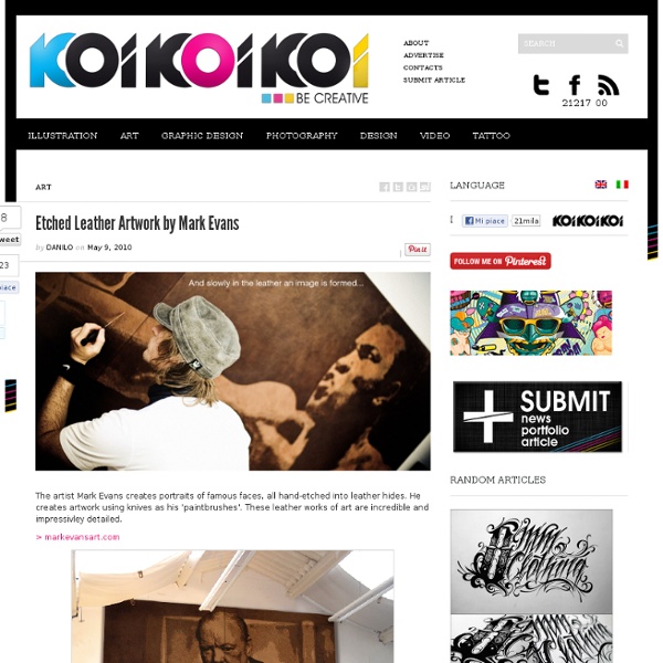 Koikoikoi.com - Visual Arts Magazine, graphic design, illustration, photography, interviews, inspiration, tutorials