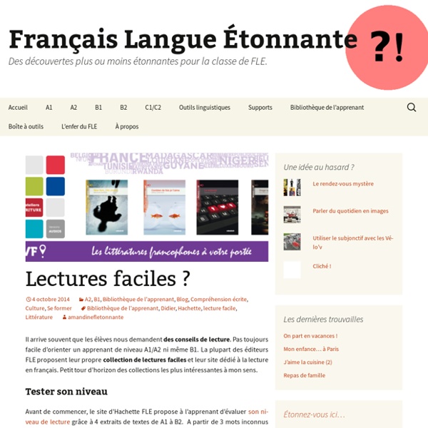 Lectures faciles ?