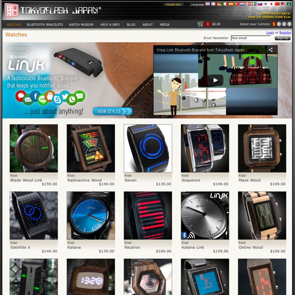 Electronic LED Watch Concept | Tokyoflash Japan | Винтаж Electronic LED Watch Concept | Tokyoflash Japan | Винтаж