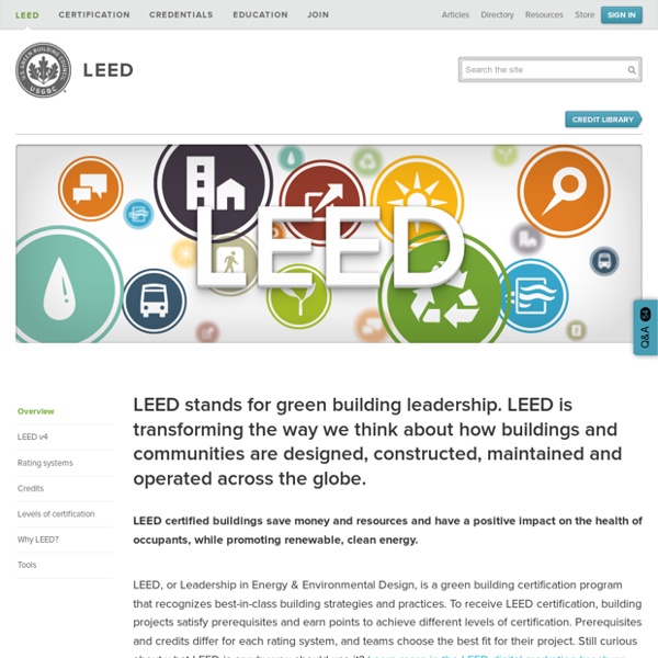 LEED green building certification