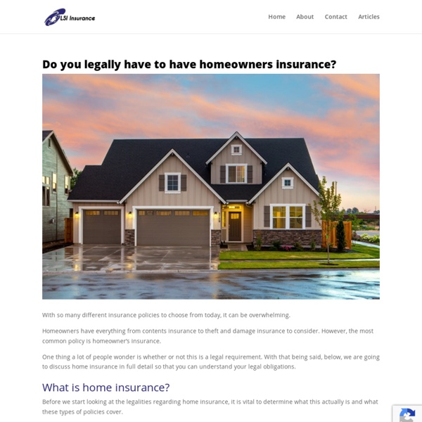 Home Insurance Company Profits May Be Your Gain