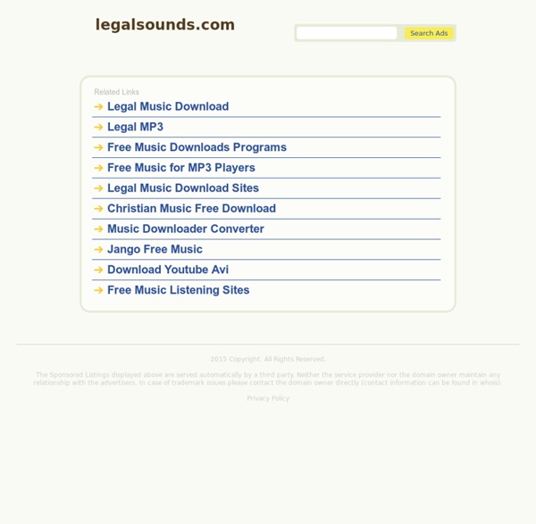 LegalSounds.com