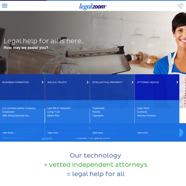 LegalZoom: Online Legal Document Services: LLC,Wills,Incorporation,Divorce & More