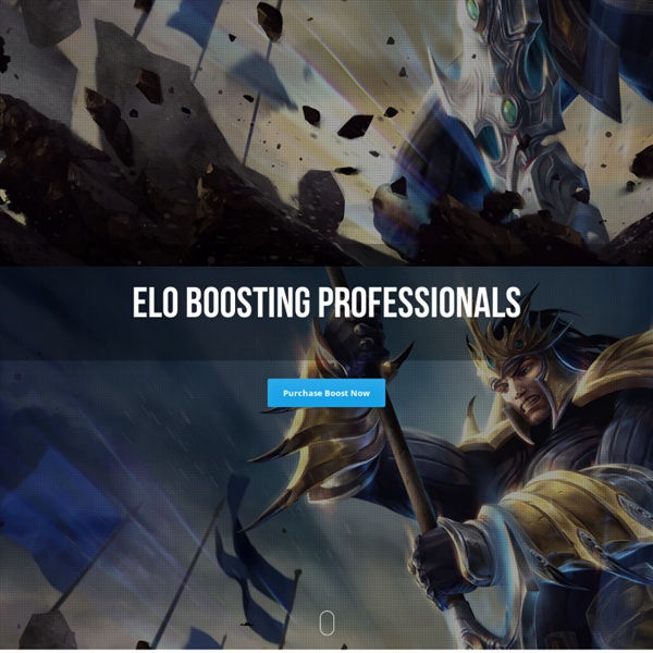 Eloboostpros » ELO Boosting Professionals