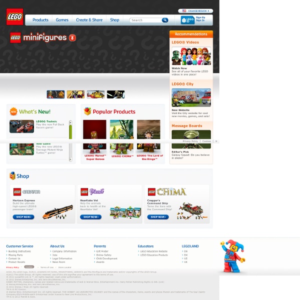 Official Lego Site