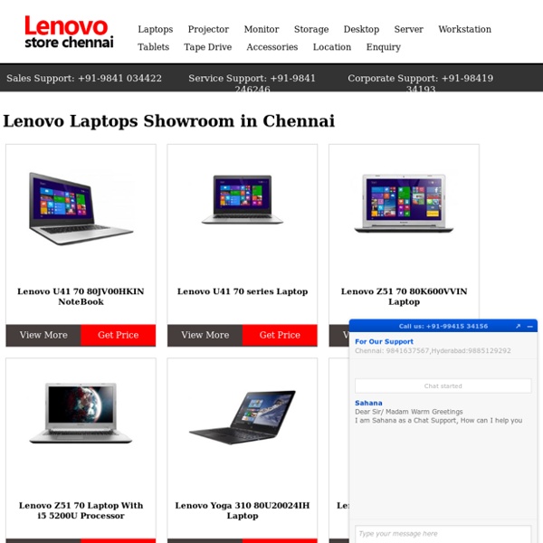 Lenovo Laptop Service Center Chennai