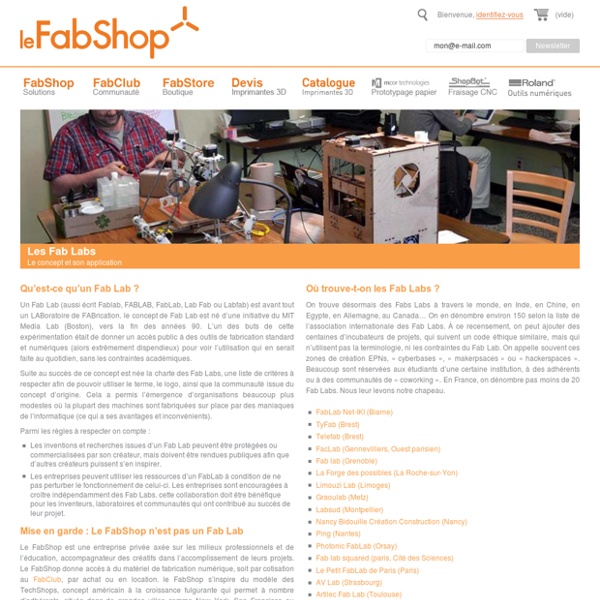 Les Fab Labs