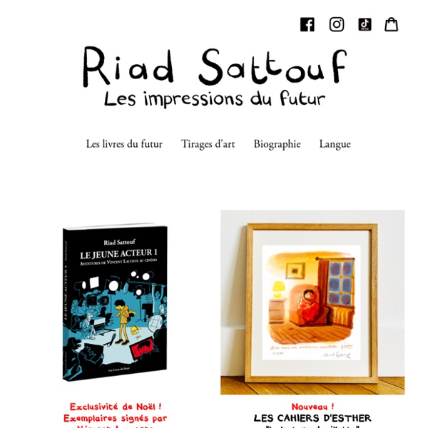 L'auteur Riad Sattouf (l'Arabe du Futur) propose sur son site des planches de sa BD à remplir soi- même (coloriage, texte). Un moyen amusant de découvrir son travail.