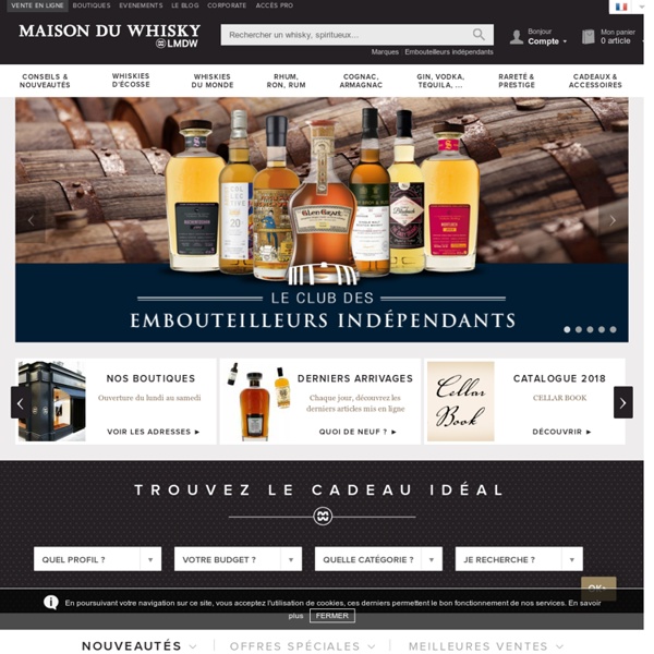 La Maison du Whisky - Accueil - La Maison du Whisky