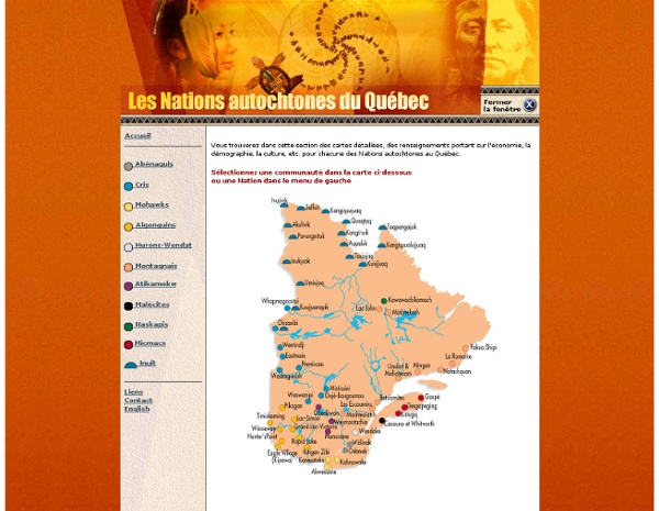 Les Nations autochtones du Québec