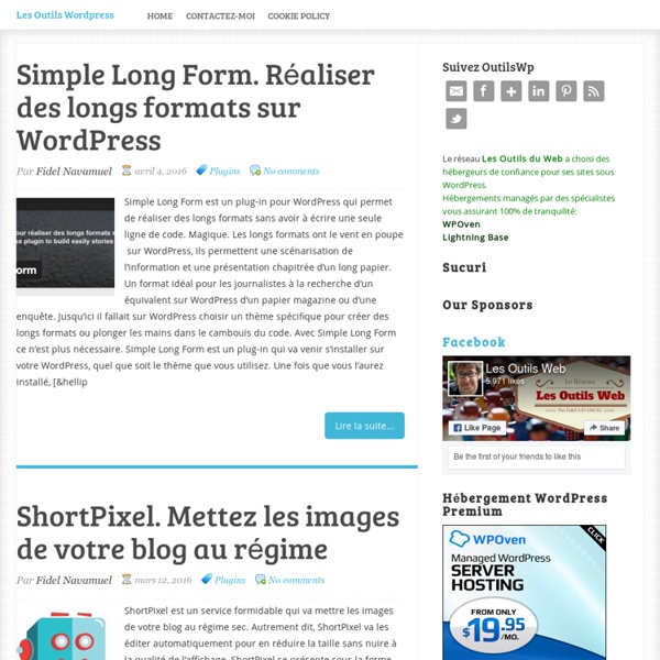Les Outils WordPress