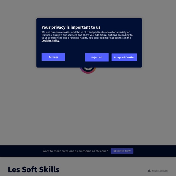 Les Soft Skills by damien.dubreuil.pro on Genially