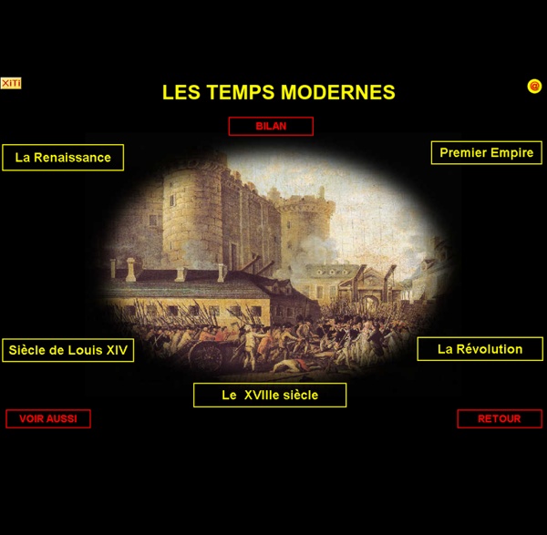 LES TEMPS MODERNES CYCLE III