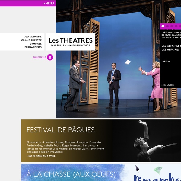 Les Théâtres : Jeu de Paume, Grand Théâtre, Gymnase, Bernardines