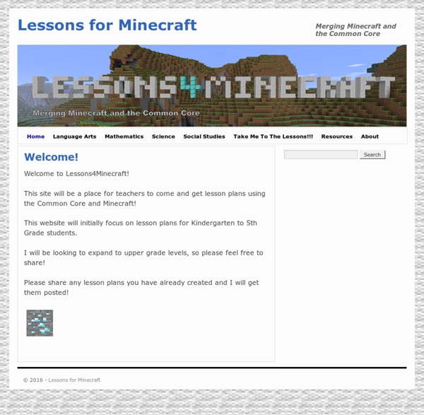 Merging Minecraft and the Common Core