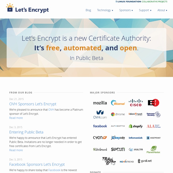 Let's Encrypt