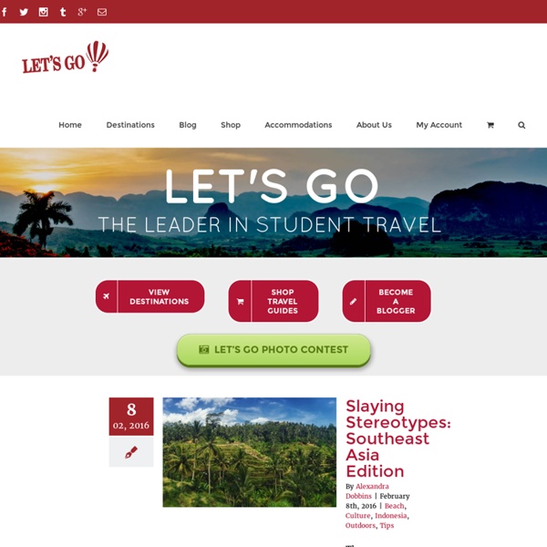 Let's Go Travel Guides - The Leader in Budget Travel
