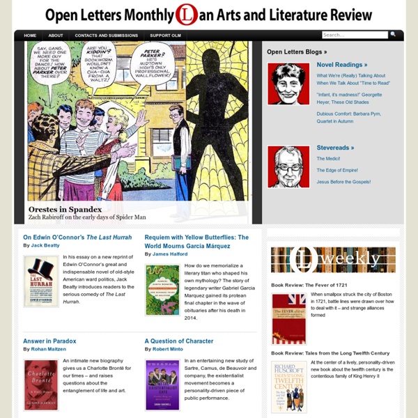 Open Letters Monthly - an Arts and Literature Review