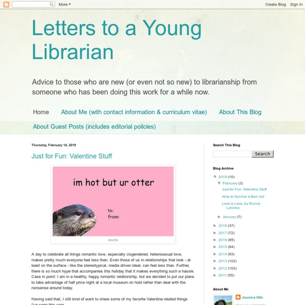 Letters to a Young Librarian