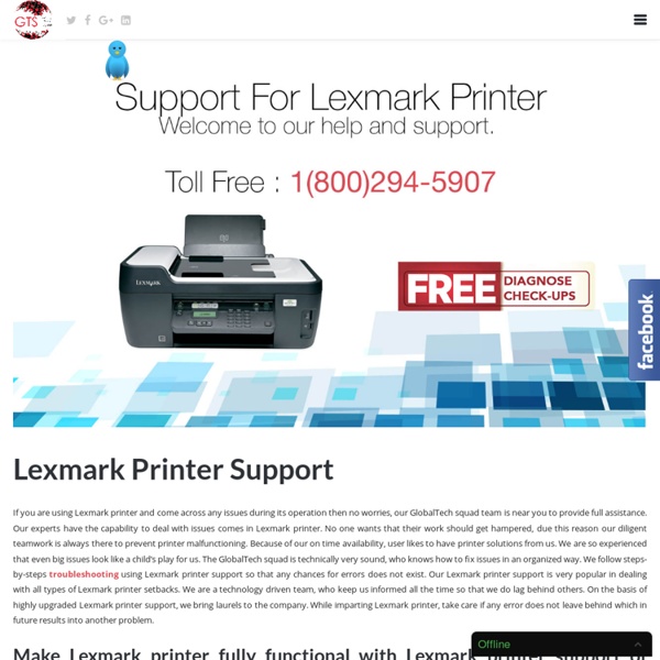 Lexmark Printer Support