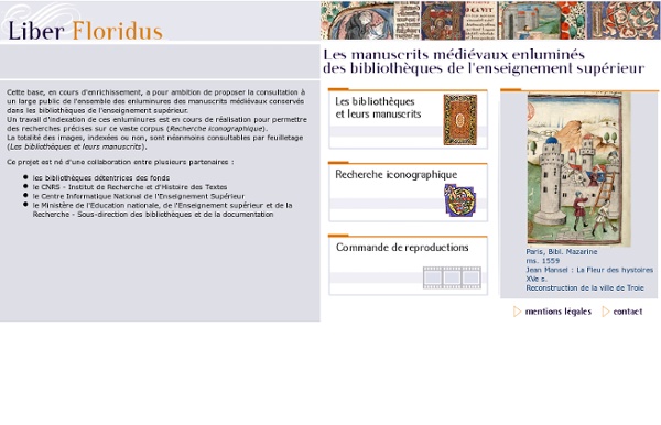 Liberfloridus, manuscrit médiéval enluminé, medieval illuminated manuscript, enluminure, enluminures