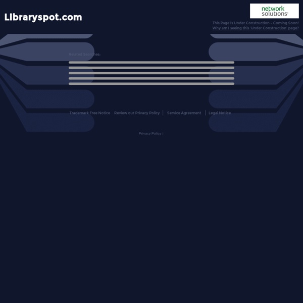 LibrarySpot.com: Encyclopedias, maps, online libraries, quotations, dictionaries & more.