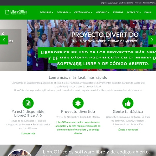 LibreOffice en español - el paquete de oficina por excelencia