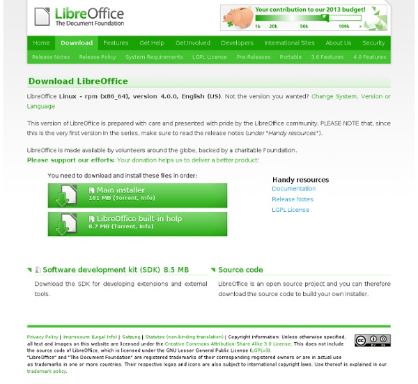 LibreOffice (suite bureautique)