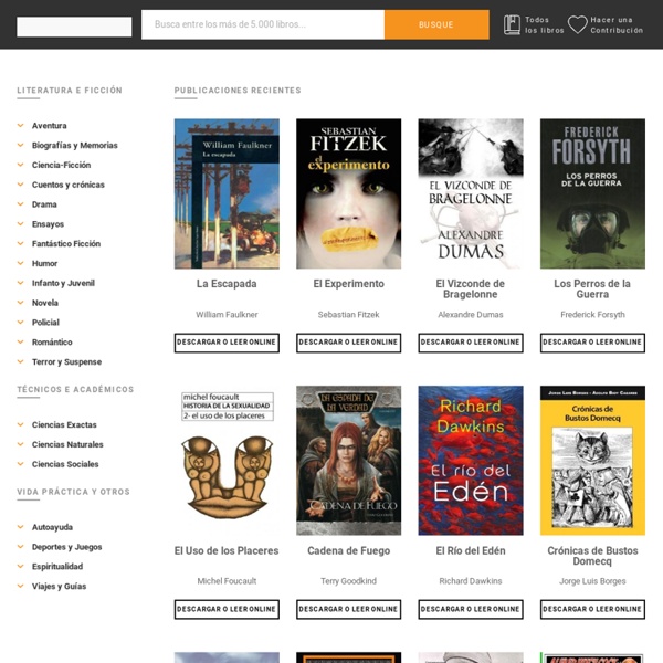 Le Libros - Descargar Libros en PDF, ePUB y MOBI - Leer Libros Online - Libros para iPad, iPhone, Android, Kobo y Kindle
