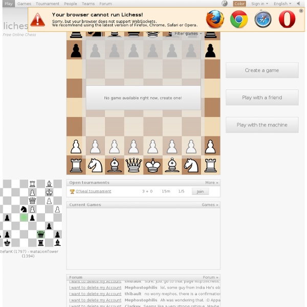 Free online Chess game