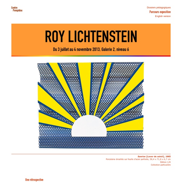 Roy Lichtenstein - Centre Pompidou, 2013