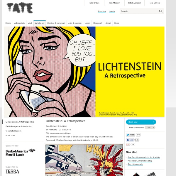Lichtenstein: A Retrospective